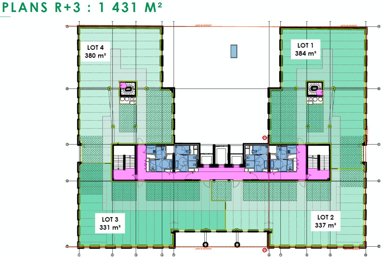 Bureau Lyon 711m² Location bureau Lyon Rhône OLBUR2110508 24